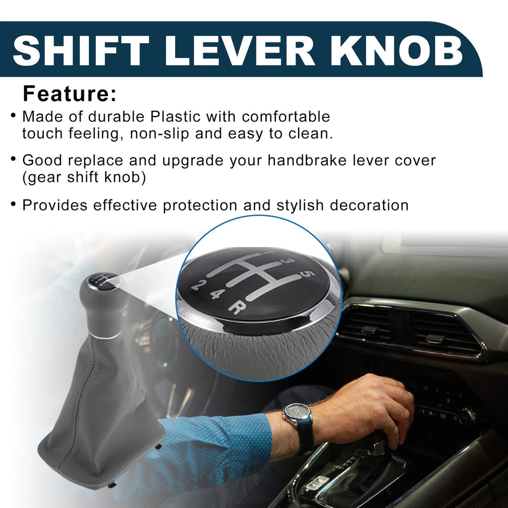 Gear Shift Knob with Cover for Audi A4 B5 (1995–2001)
