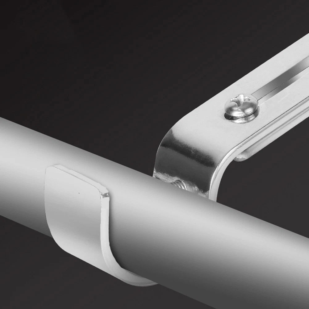 Flexible Iron Bracket for Adjustable Curtain Rods (Various Environments)