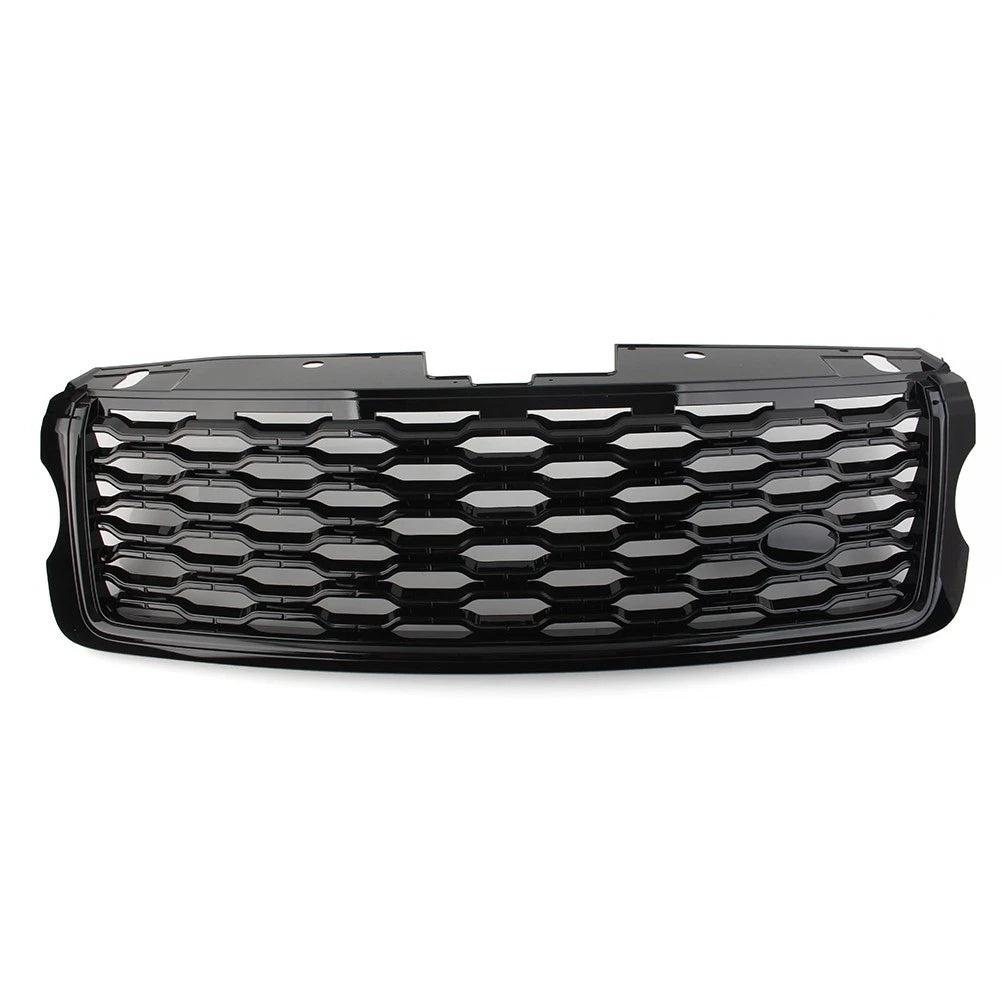 Front Center Radiator Upper Grille Glossy Black for Range Rover Vogue (2013–2017)