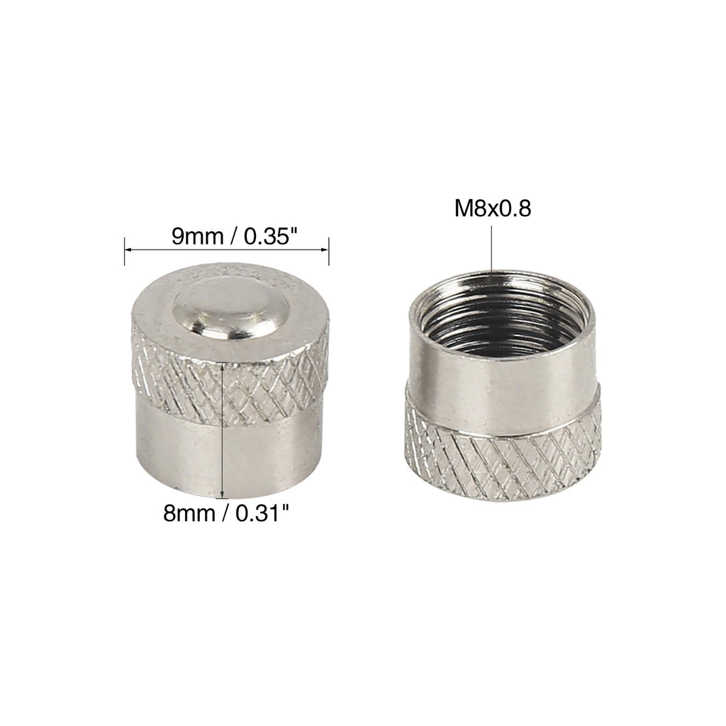 Wheel Tire Valve Stem Caps Air Dust Covers for BMW X3 X1 E81 E92 (2004–2016)