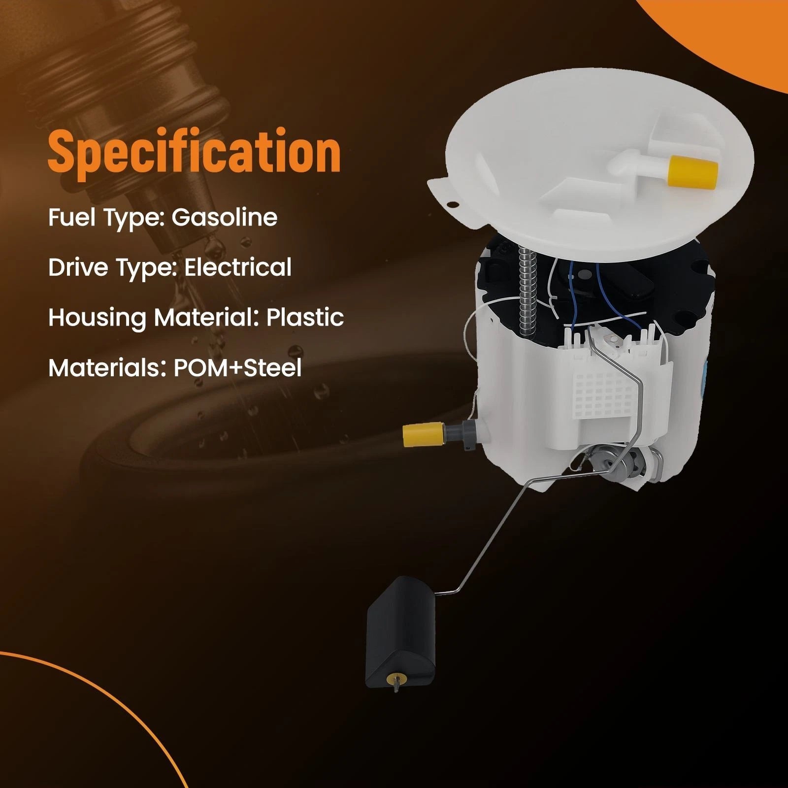 Electric Fuel Pump Module Assembly for Chevy Camaro (2010–2015) 13577820