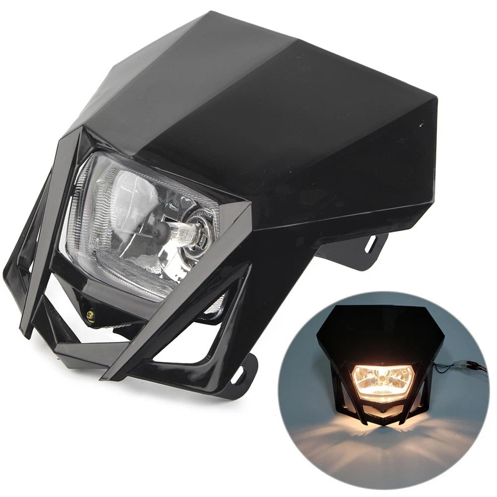 H4 Headlight Fairing for Kawasaki KLX, Yamaha (12V)