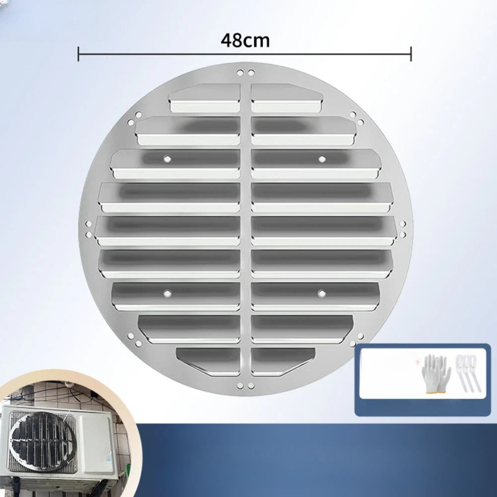 Stainless Steel Air Conditioner Outdoor Unit Air Guide Plate for