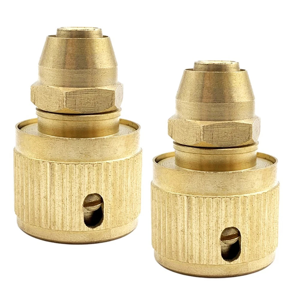 10mm Brass Hose Fitting Repair Adaptor for Expandable Water Hose