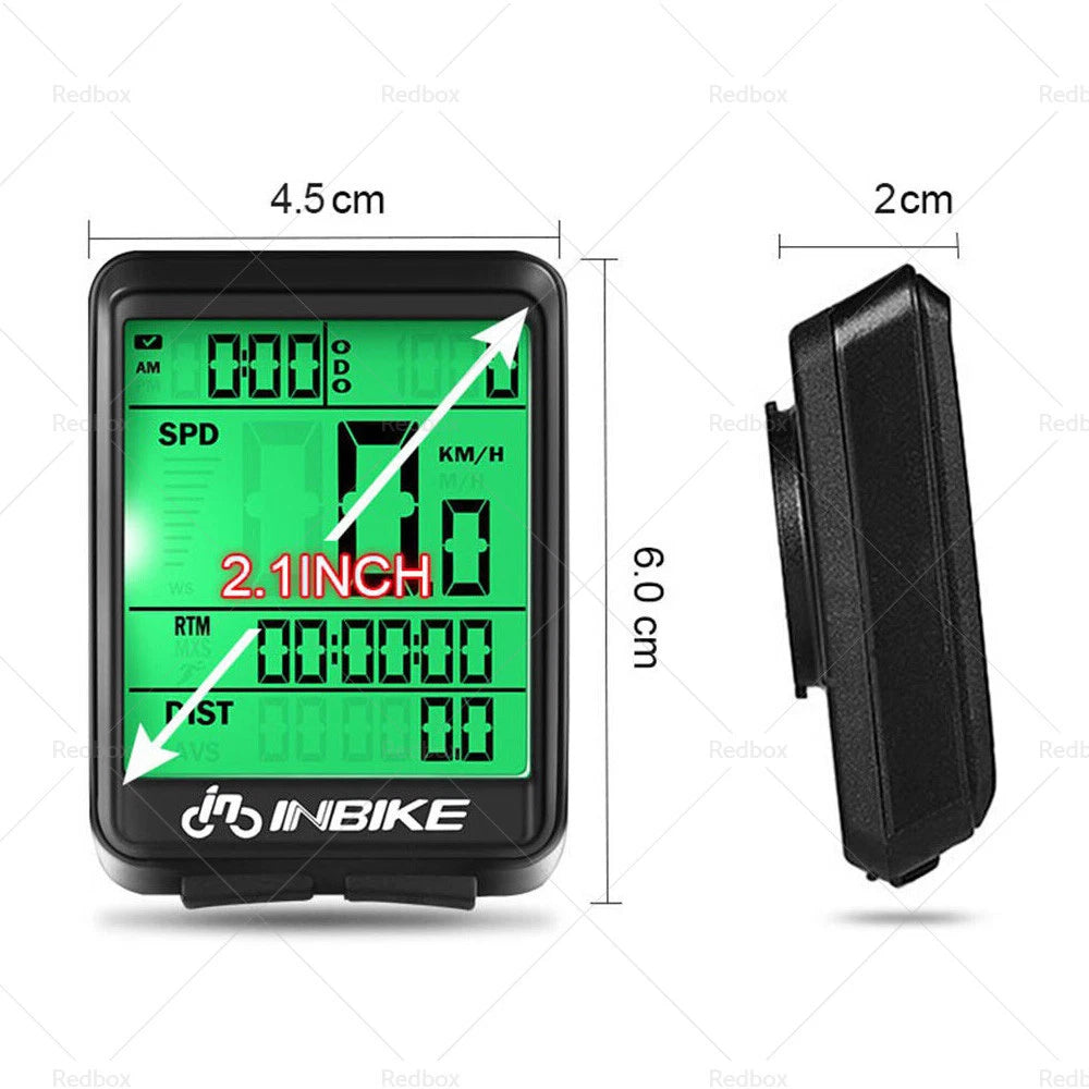 Speedometer for Mountain Bike (Waterproof, Wireless)