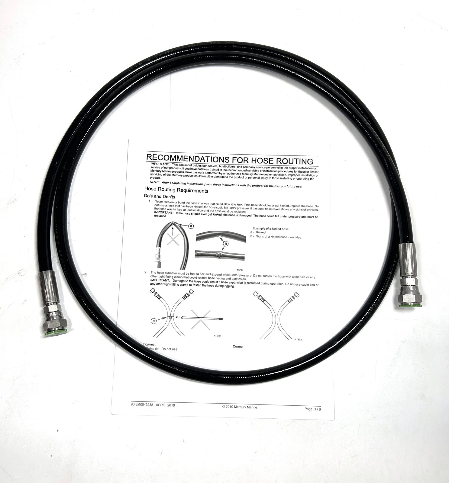 Power Steering Hose Kit for Mercury (8M0167285)