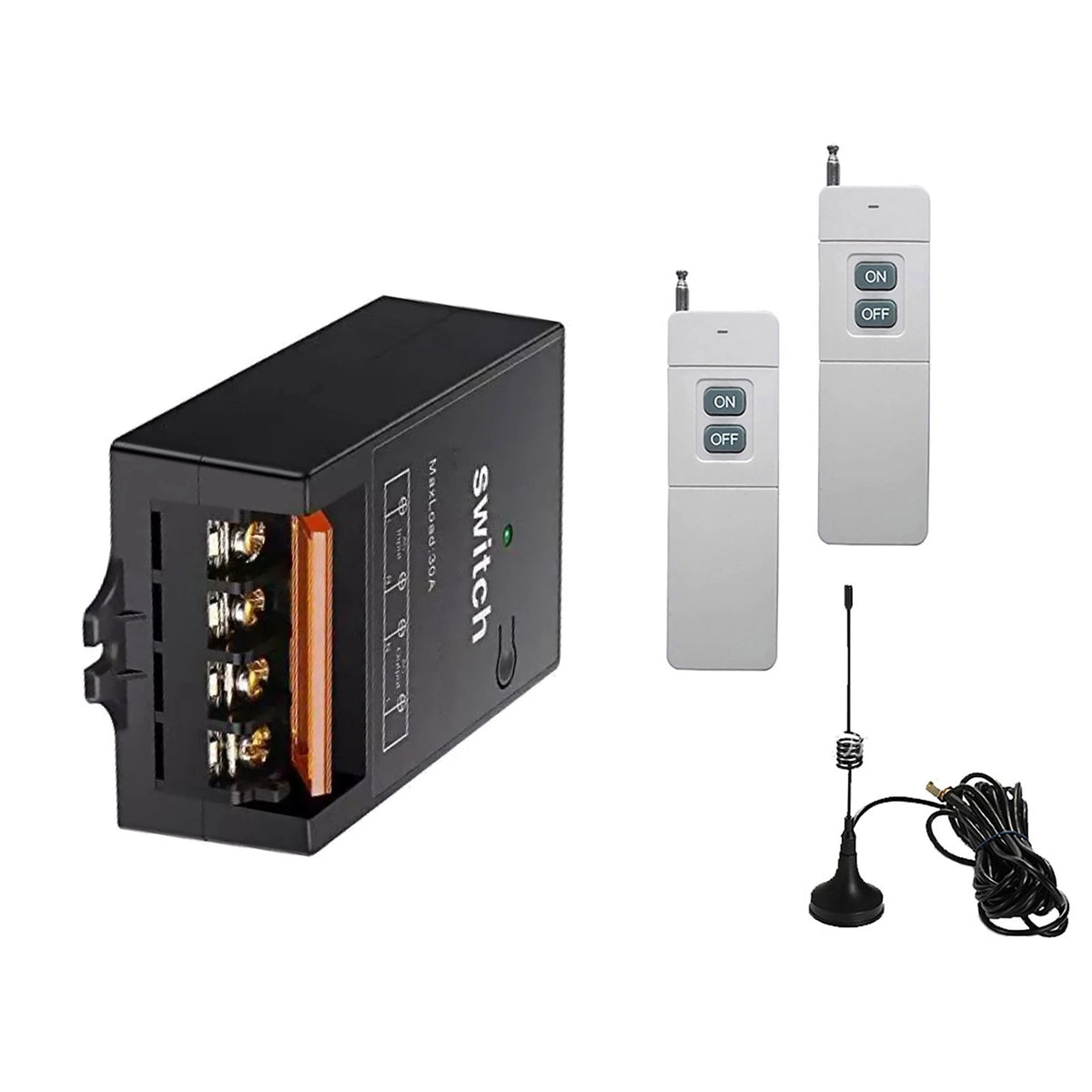 433MHz 2CH RF Wireless Remote Control Switch for Automotive Applications