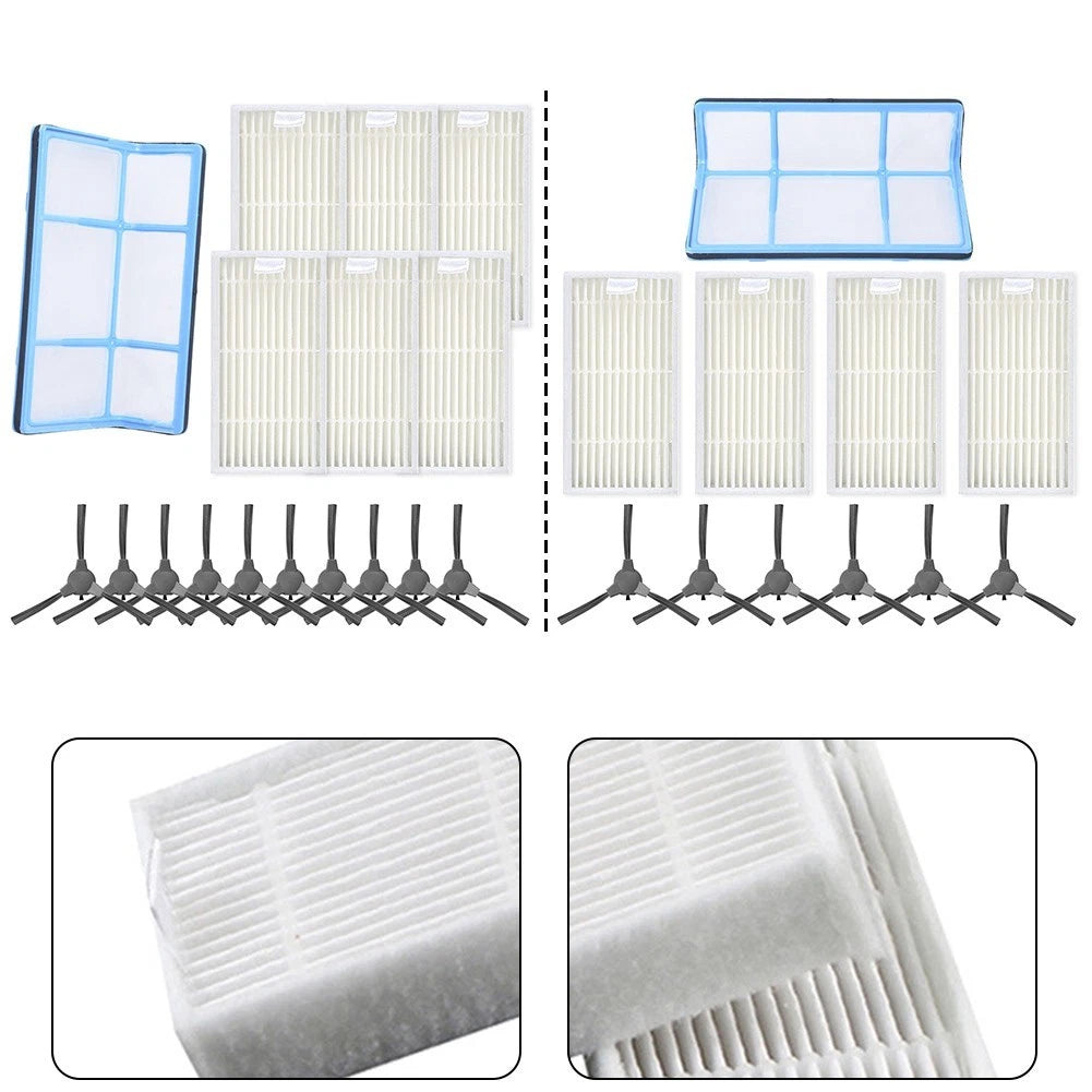 Filters and Side Brushes Kit for Erabros RS1
