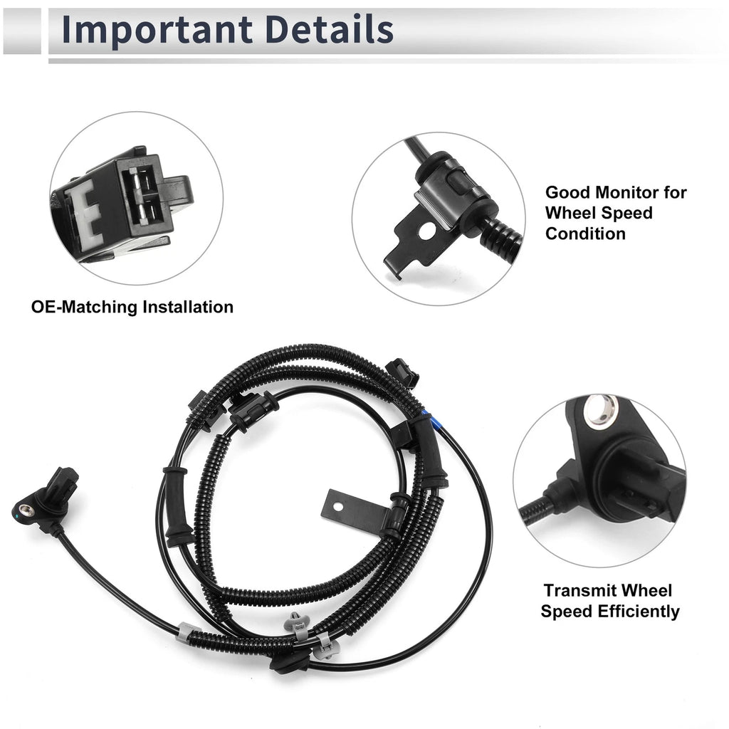 ABS Wheel Speed Sensor No. 956813E310 for Kia Sorento (2007–2009)