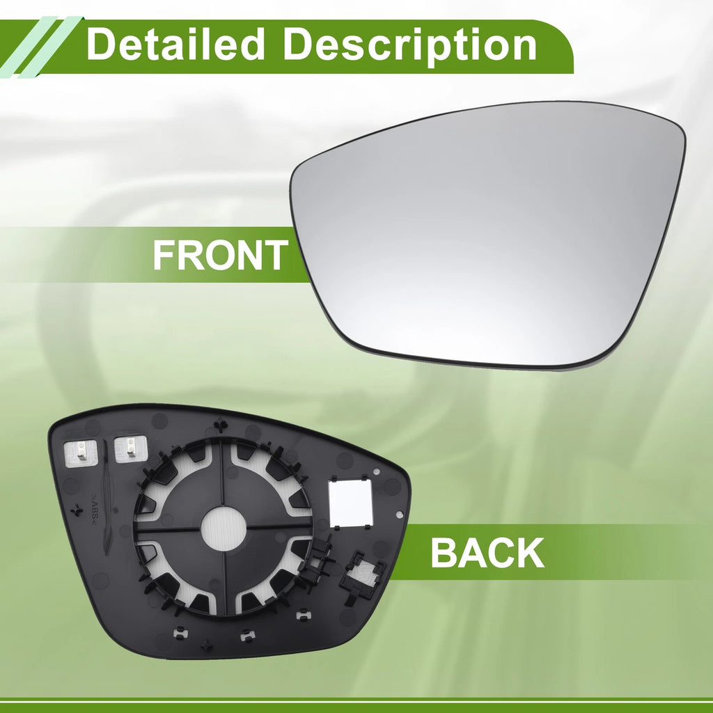 Driver Side Mirror Glass for Vauxhall Mokka (2012–2016) 9835016080