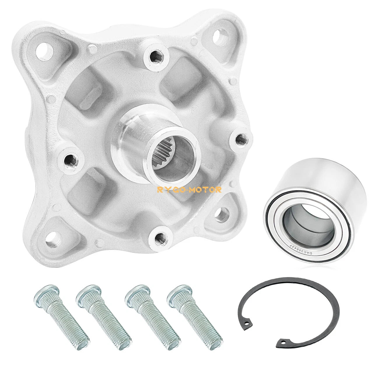 Front Wheel Hub & Bearing & Studs for Polaris Sportsman (400–800)