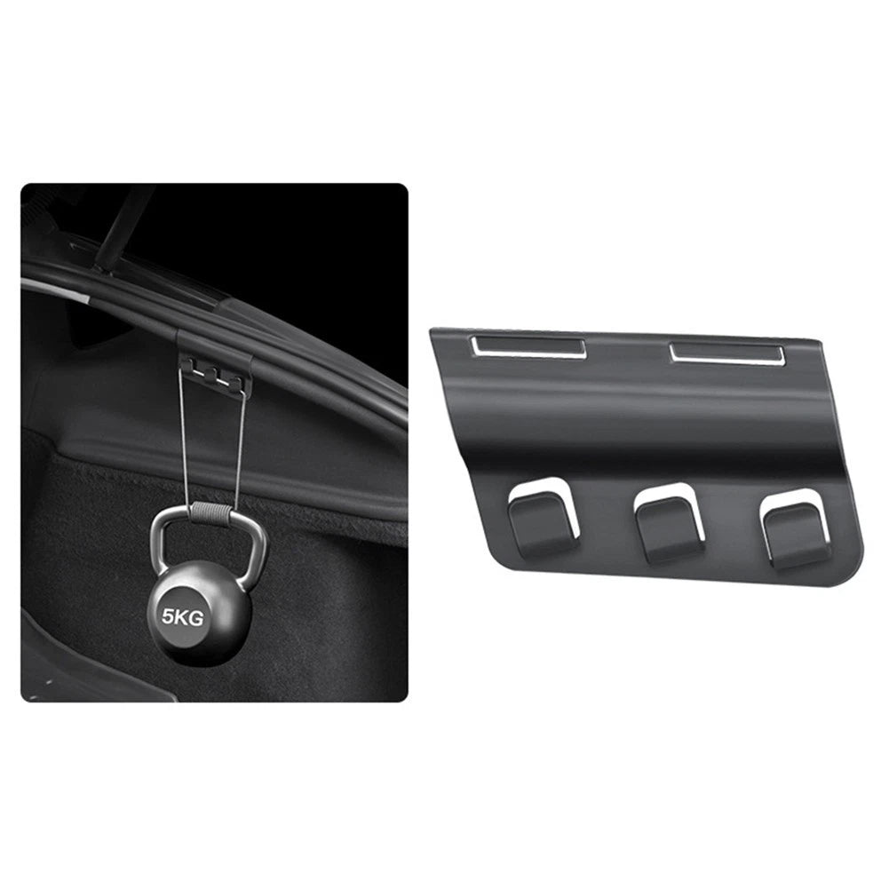 Trunk Organizer Hooks for Tesla Model Y (2025–2026) 6 Seat Grocery Holder