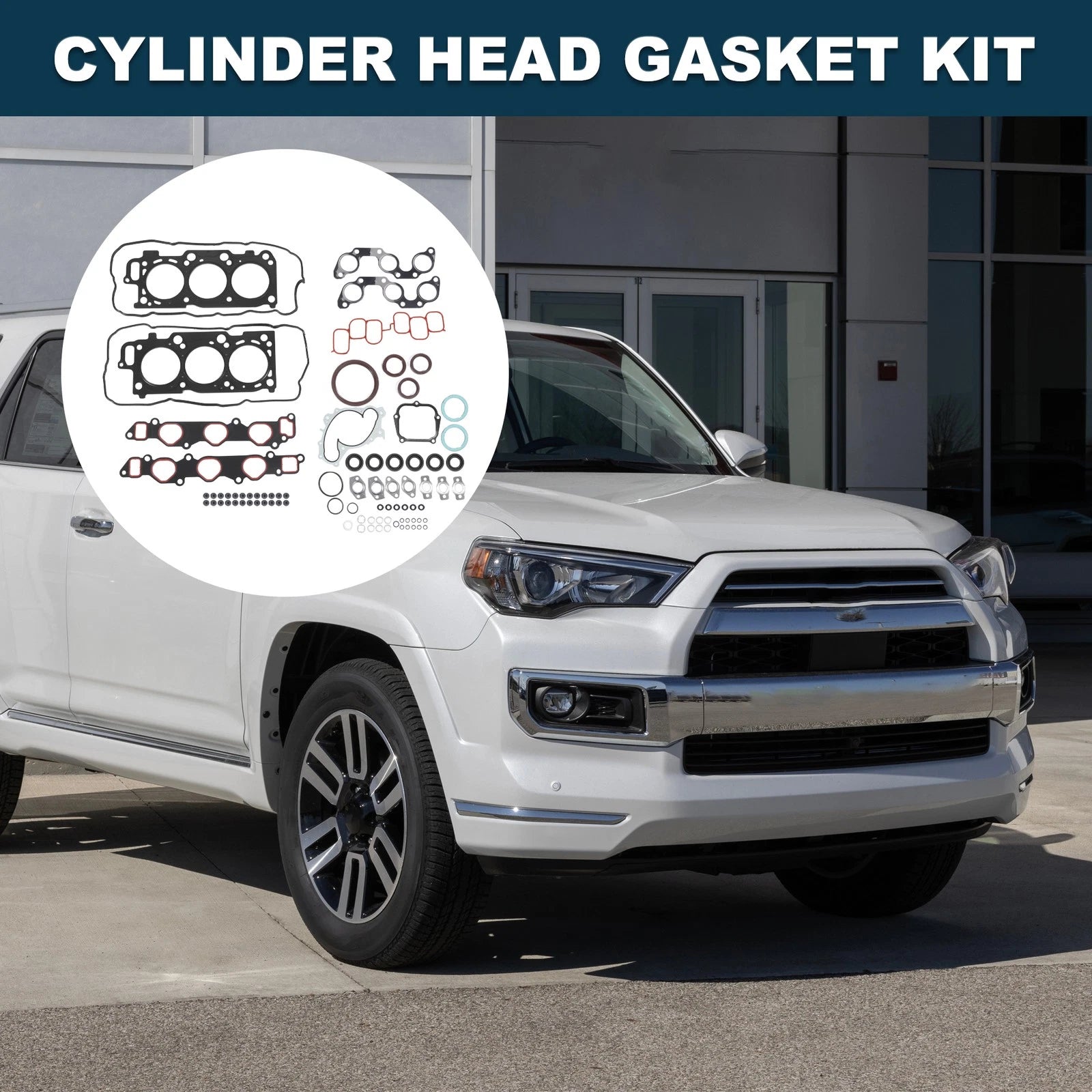 Cylinder Head Gasket Kit Replacement for Toyota 3MZ Engine 1 Set (1999–2009)