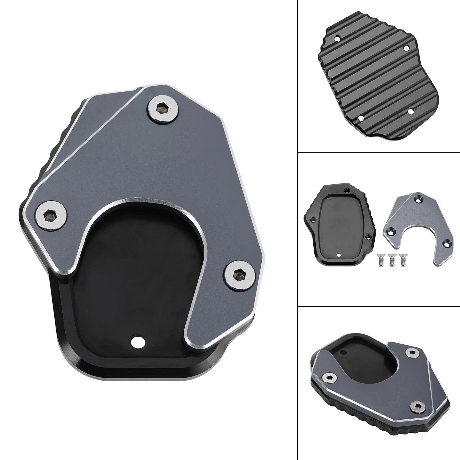 Kickstand Enlarger Plate Pad for Honda CRF250L (2017–2020)