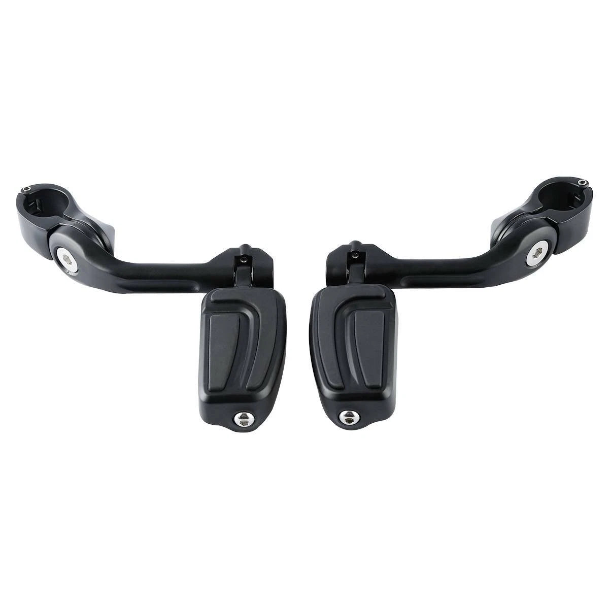 Angled Highway Engine Guard Bar Footpeg Pegs for