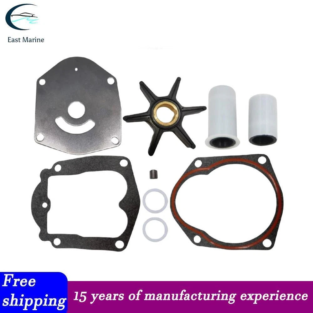 Water Pump Impeller Repair Kit for Mercury Mariner 25-50 HP (Repl 821354A2, 3219)
