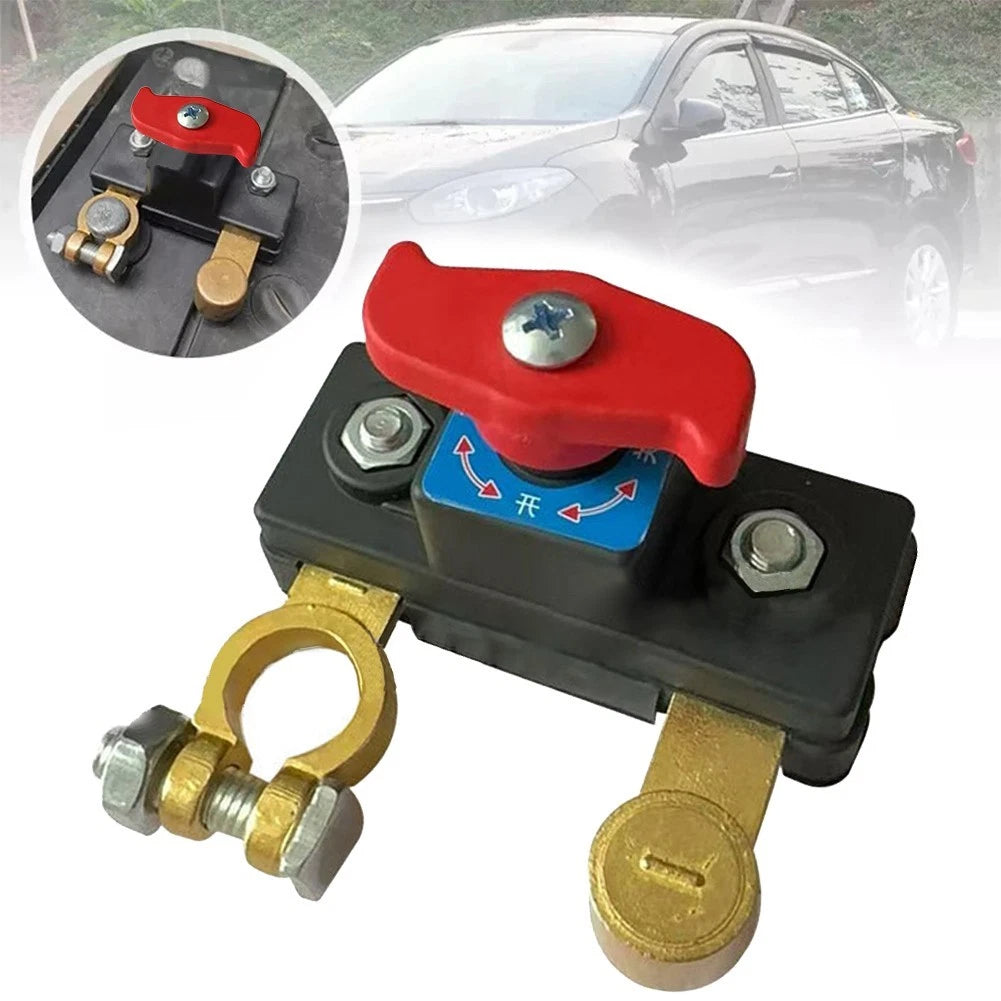Car Battery Isolator Cut Off Switch for Power Saving and Theft Prevention