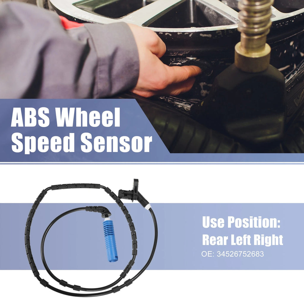 ABS Wheel Speed Sensor Rear Left for BMW 330i (2006–2019)