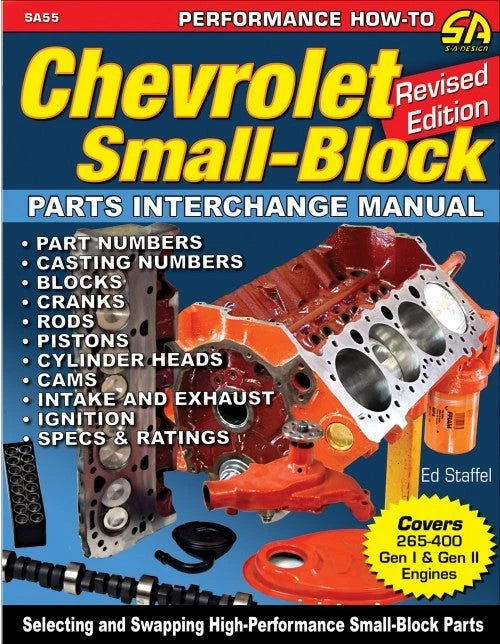 Chevy Small Block Engine Parts Interchange Guide (All Years)
