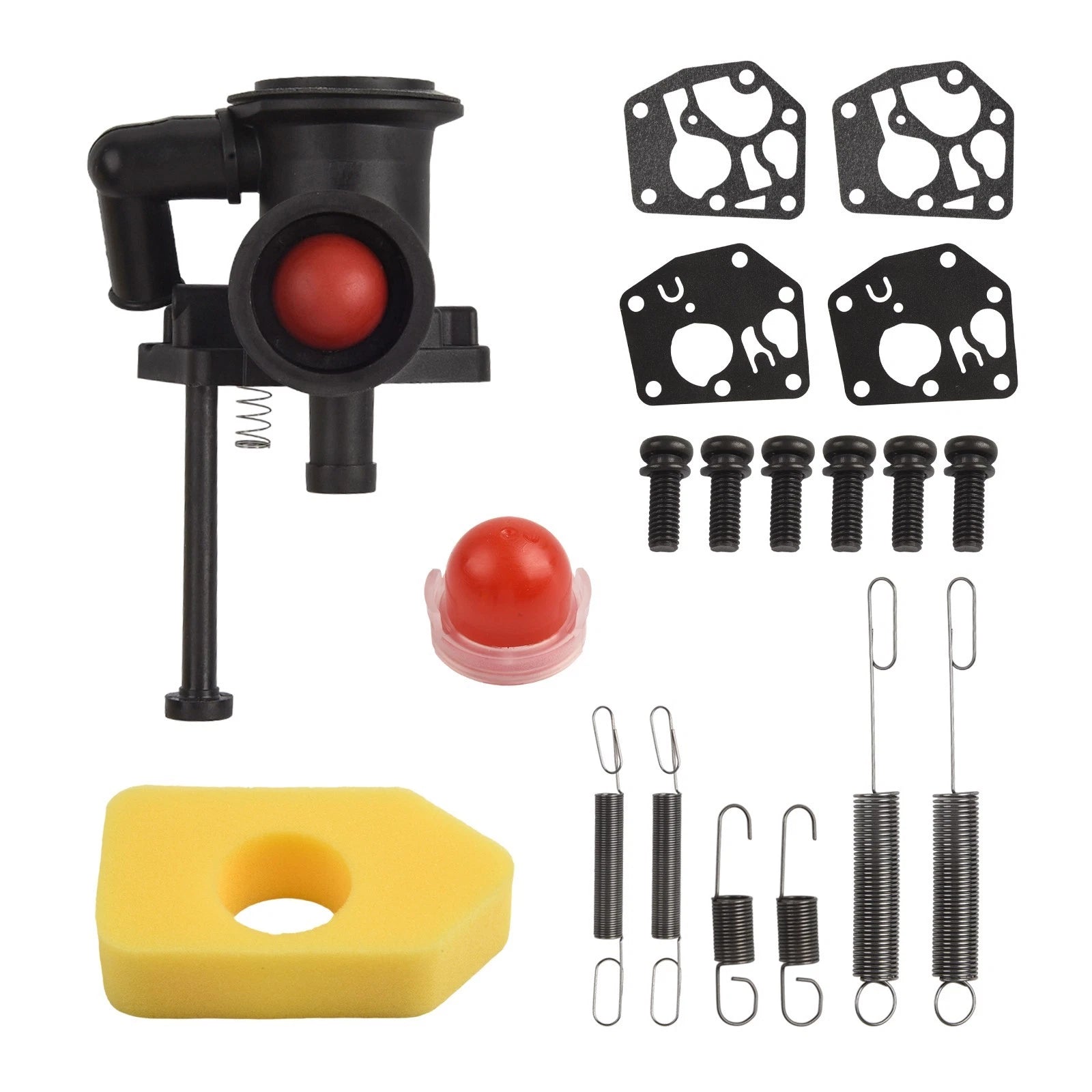 Carburetor Assembly for Lawn Mower (Complete Package)
