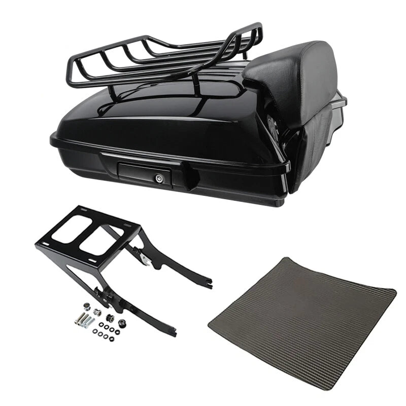 Razor Trunk Backrest Rack Mount for Harley Heritage Classic Softail (2018–2026)