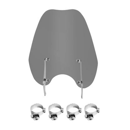 Smoke Windscreen for Harley Softail Street Bob (2018–2023) & 49mm Clamps
