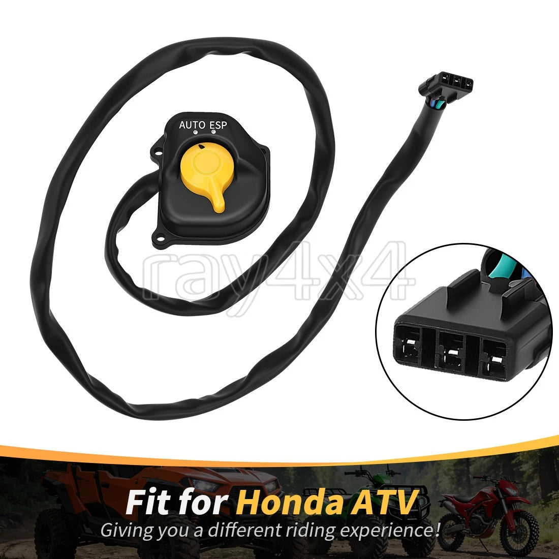 ESP mode select switch for Honda TRX400 (2004–2007), TRX650 (2003–2014)