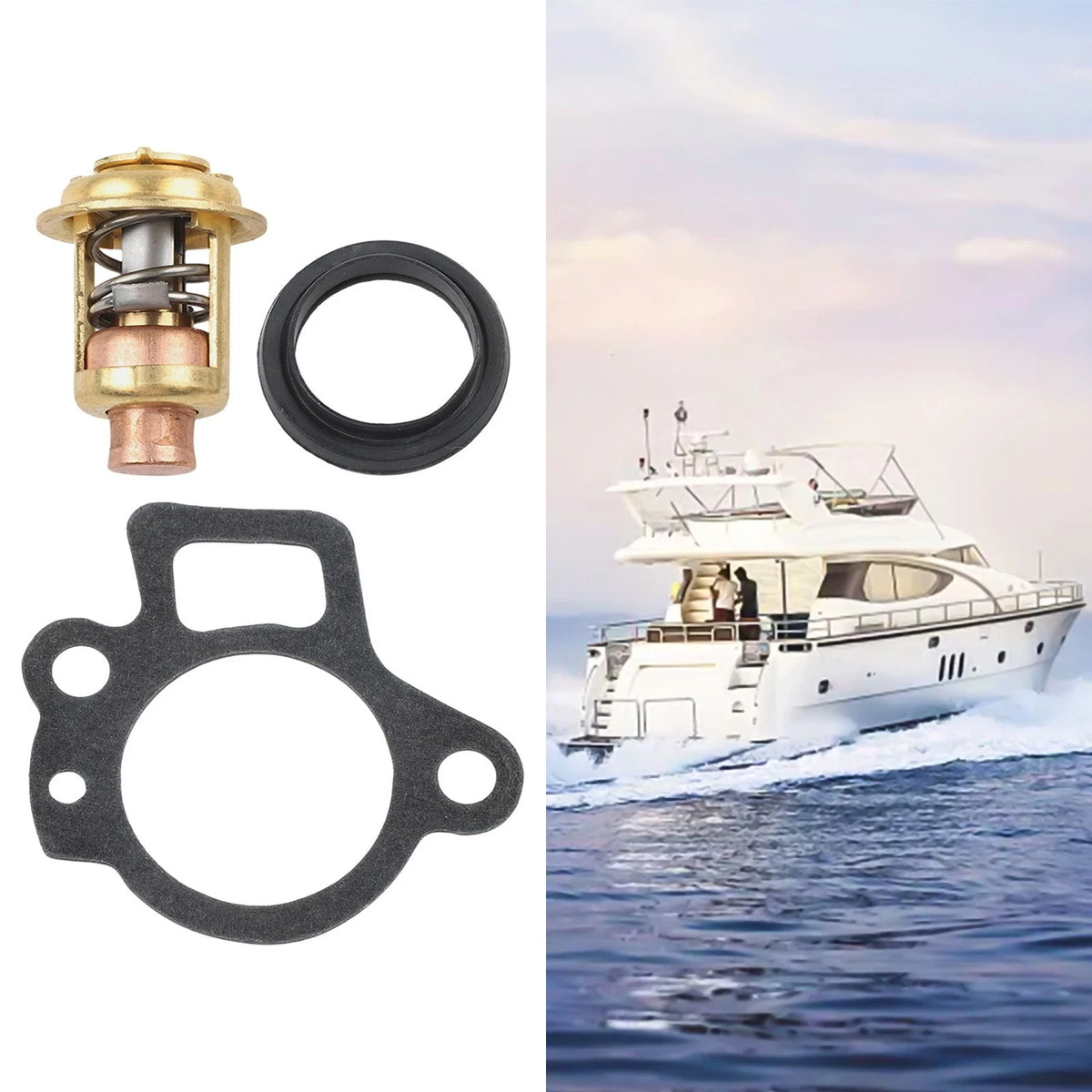 Thermostat & Gasket for Outboard