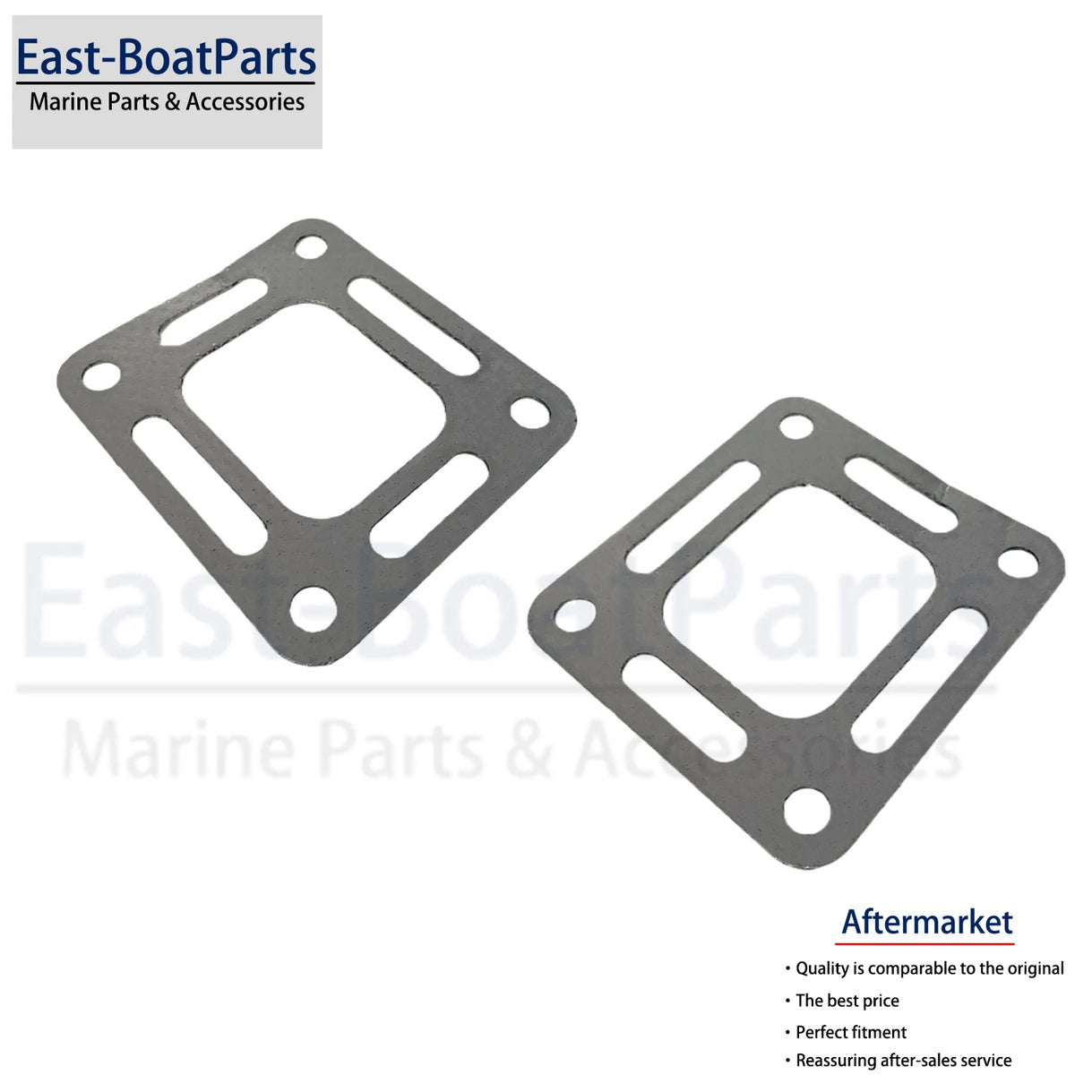 2X Exhaust Elbow Riser Gasket for MerCruiser (27-863726)