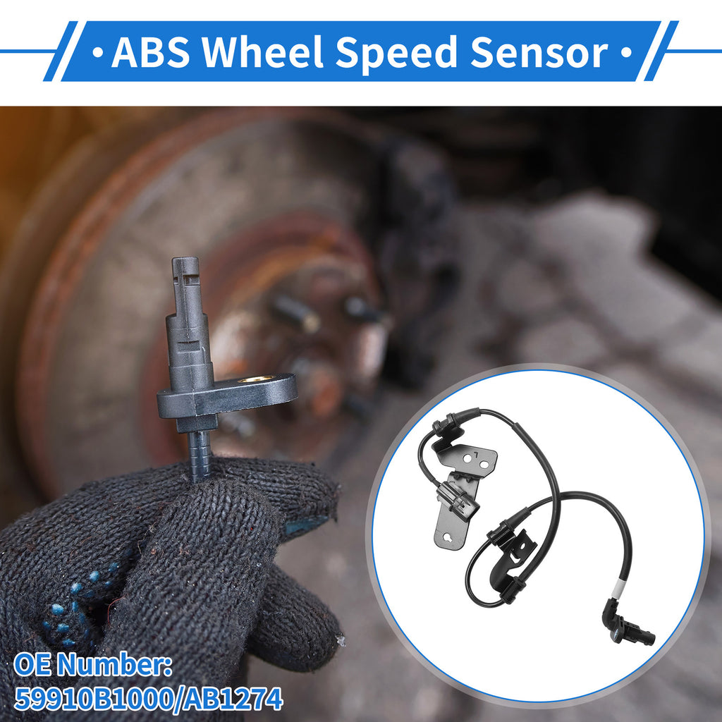 ABS Wheel Speed Sensor Replacement Front Left for Hyundai Genesis G80 (2017–2020)