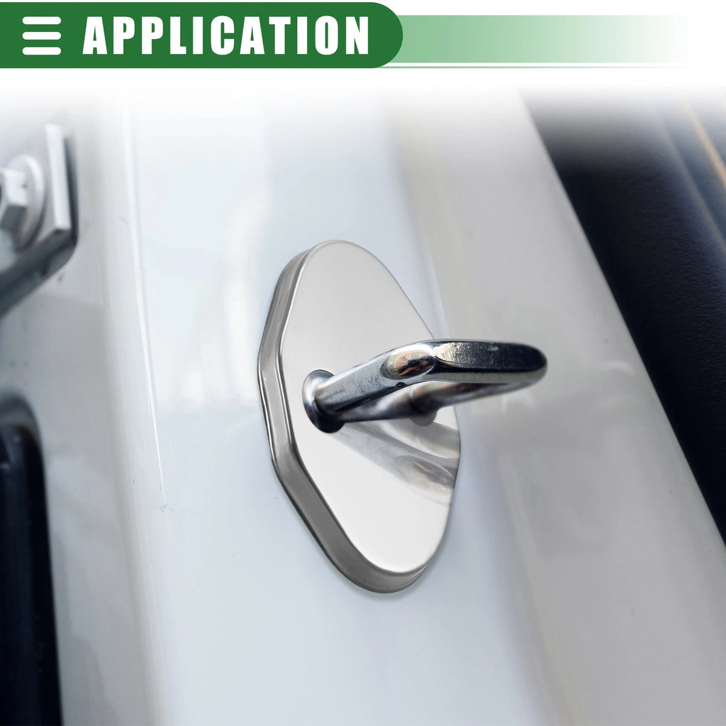 Door Latch Lock Cover Protector Set for Mazda 6 MX-5 (2009–2020)