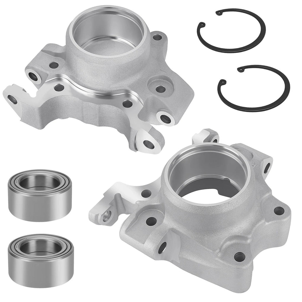 Set of 2 Wheel Bearing Carrier & Bearings for Polaris RZR XP Turbo (2017–2021)