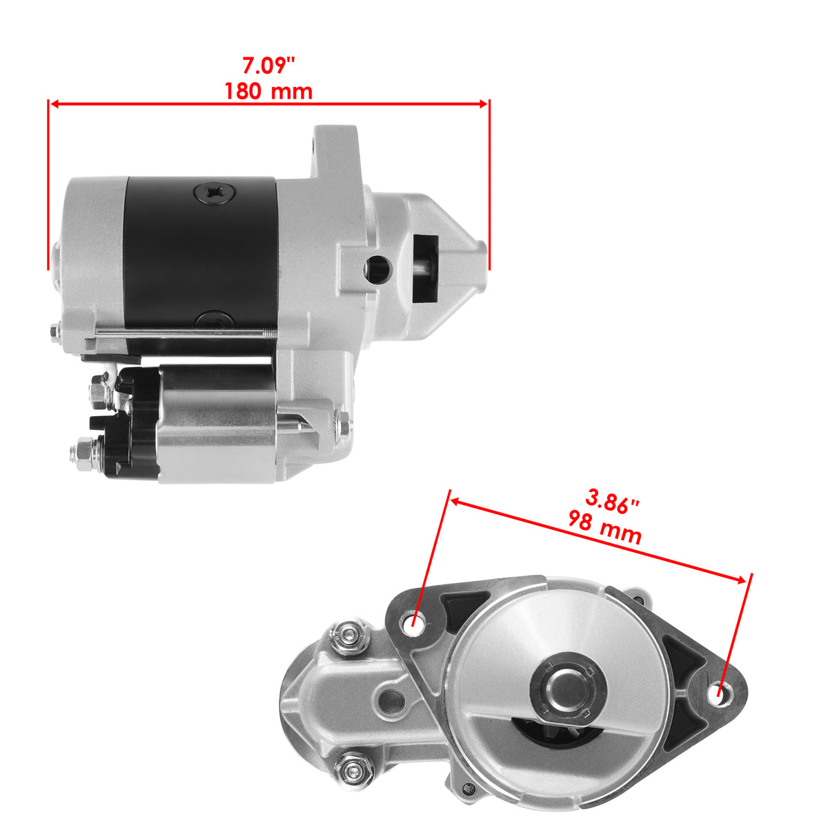 Starter Replacement for Kubota Tractor T1560-40 T1560A-40 (2000–2010)