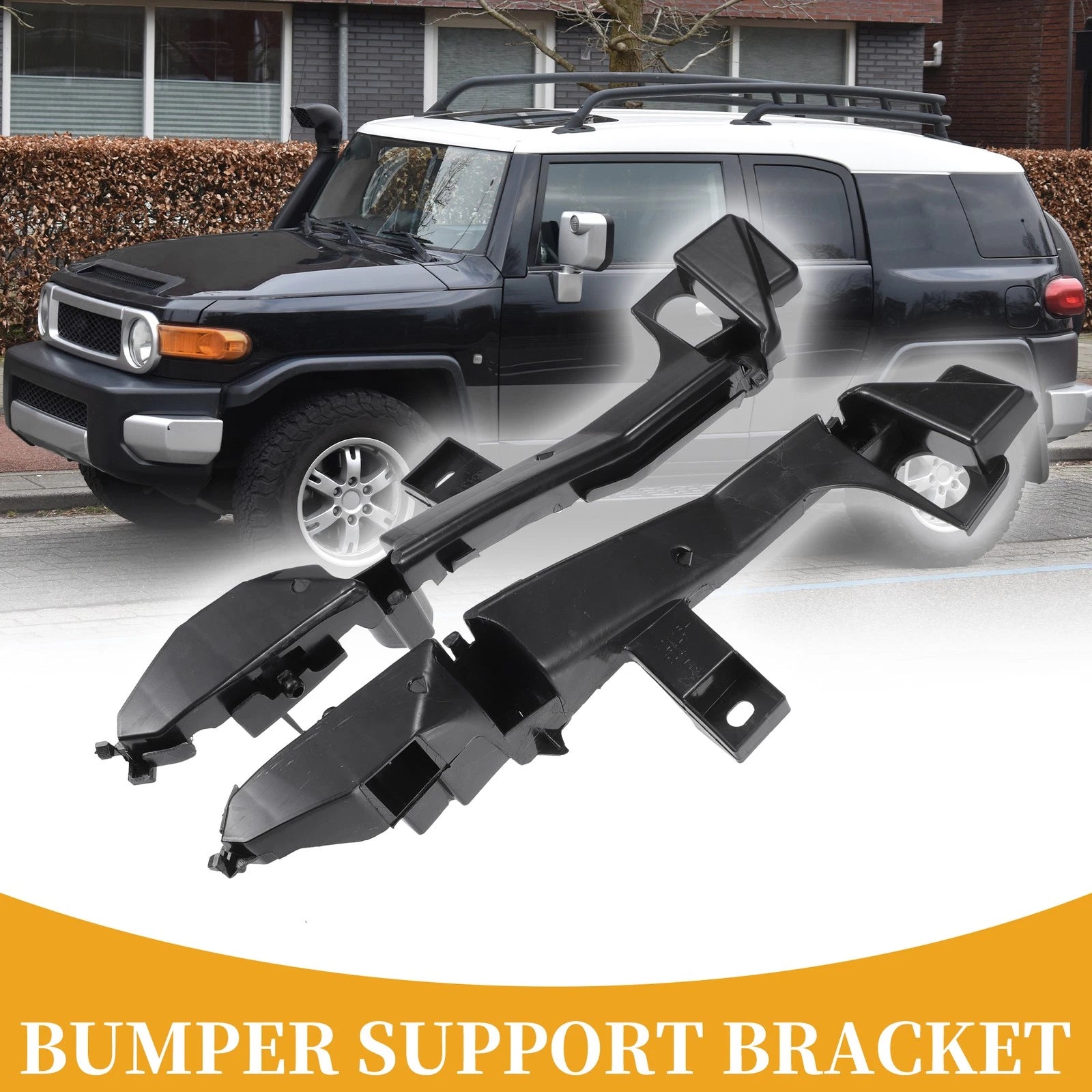 Left Right Front Bumper Support Bracket for Toyota Land Cruiser 2003–2008
