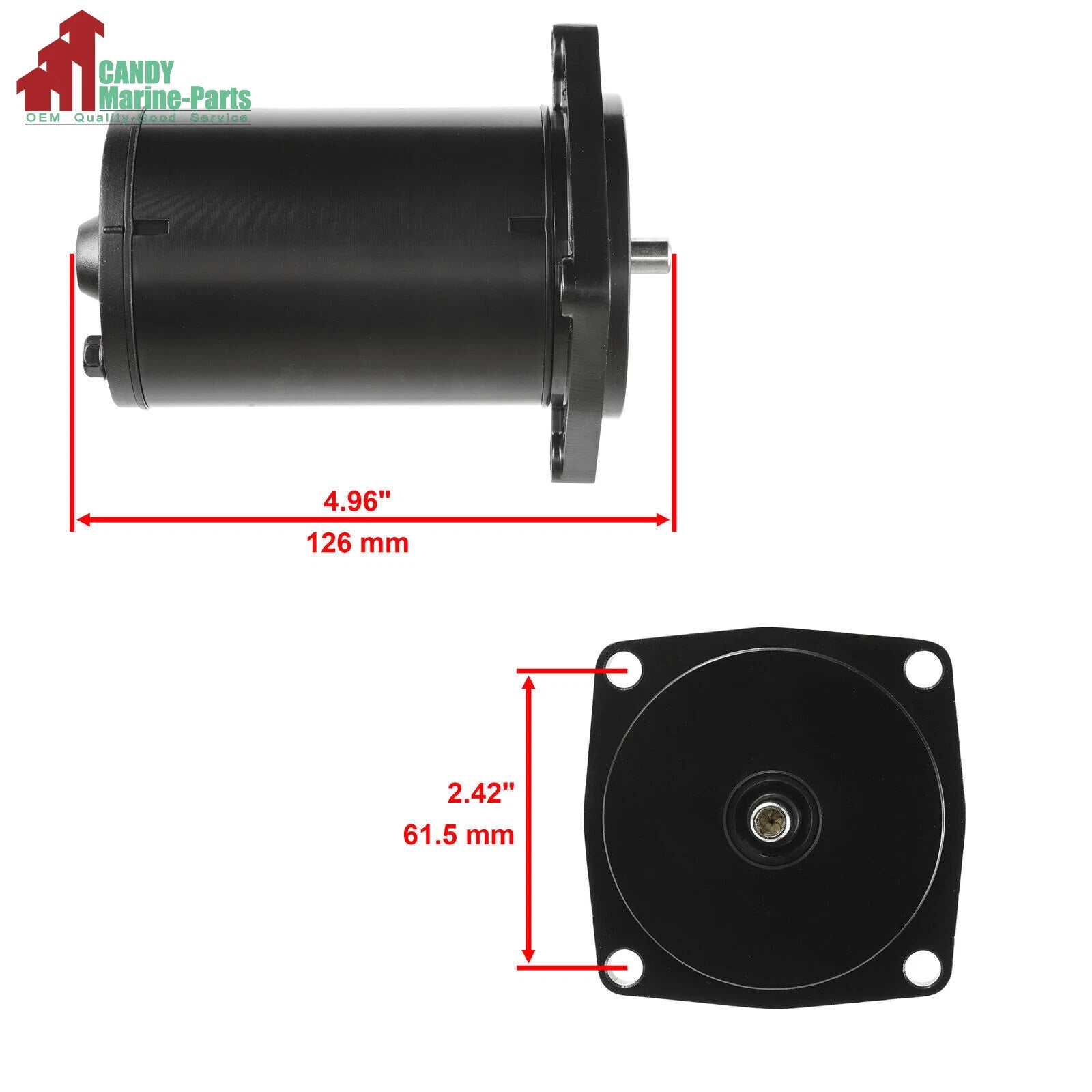 Tilt/Trim Motor for OMC Evinrude Johnson (435532, 437801, 430-22024)