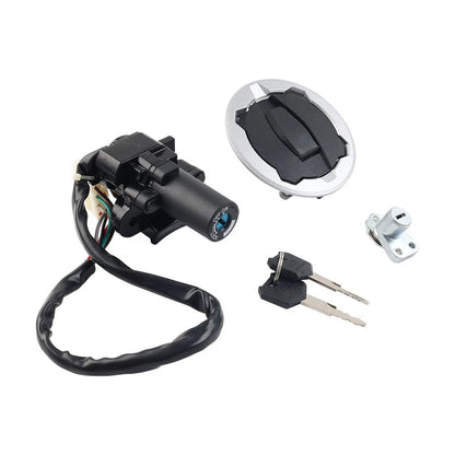 Ignition Switch Fuel Cap Seat Lock for Kawasaki KLE300/VERSYS-X300 (2017–2021)