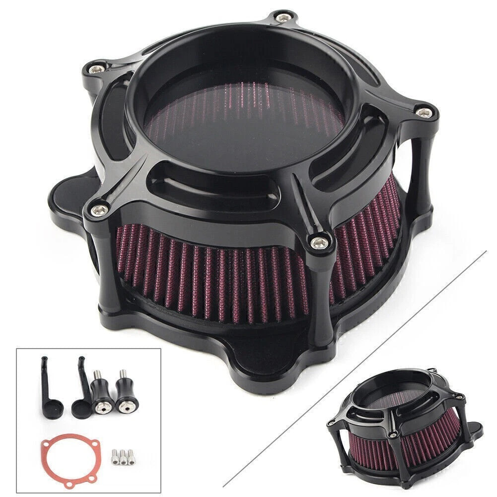 CNC Air Cleaner Intake Filter for Harley Dyna Softail Fatboy Touring Glide