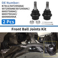2 Pcs Front Lower Ball Joints Replacement for Dodge Ram 1500 (2002–2005)