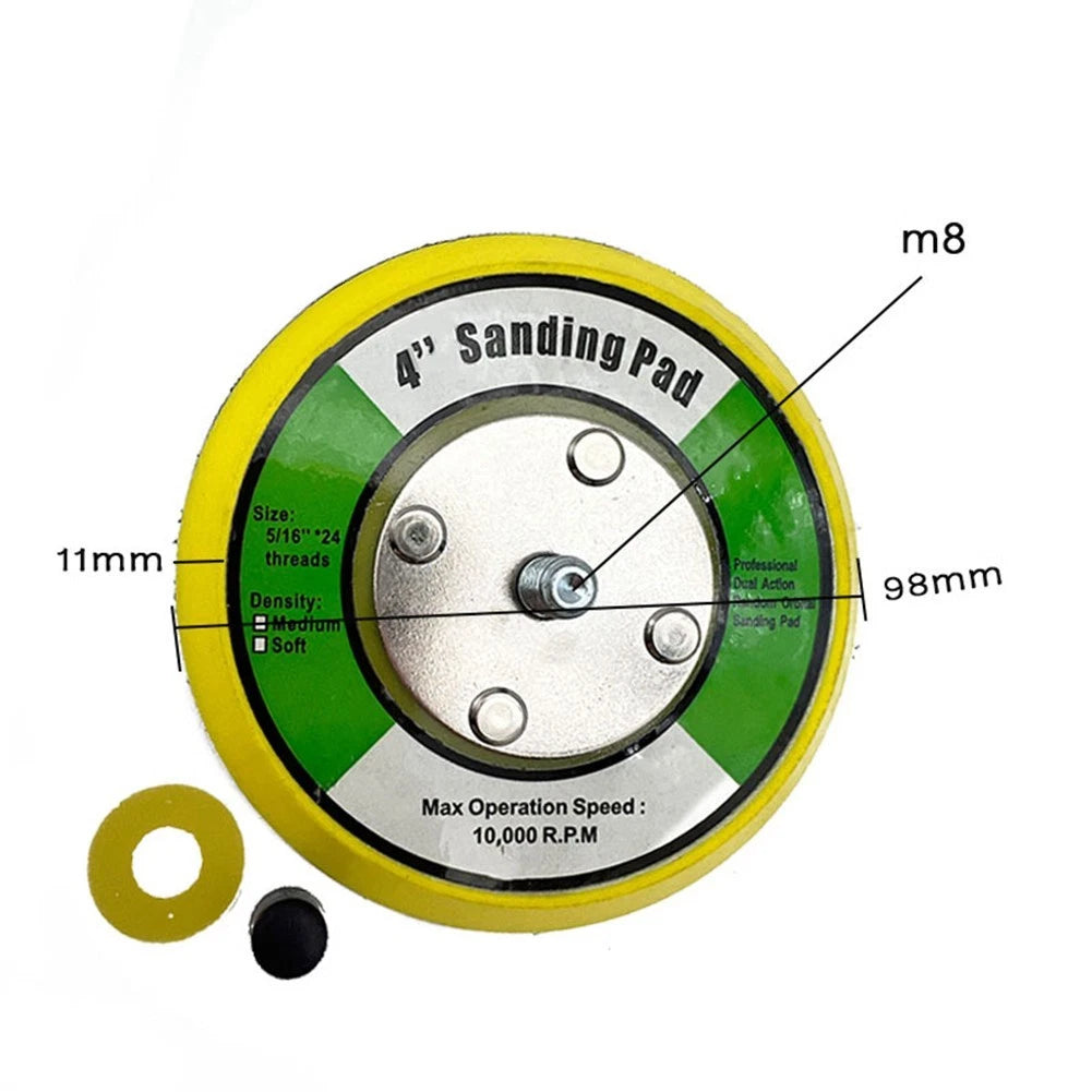 Backing Pad for Orbital Sander with M8 Thread