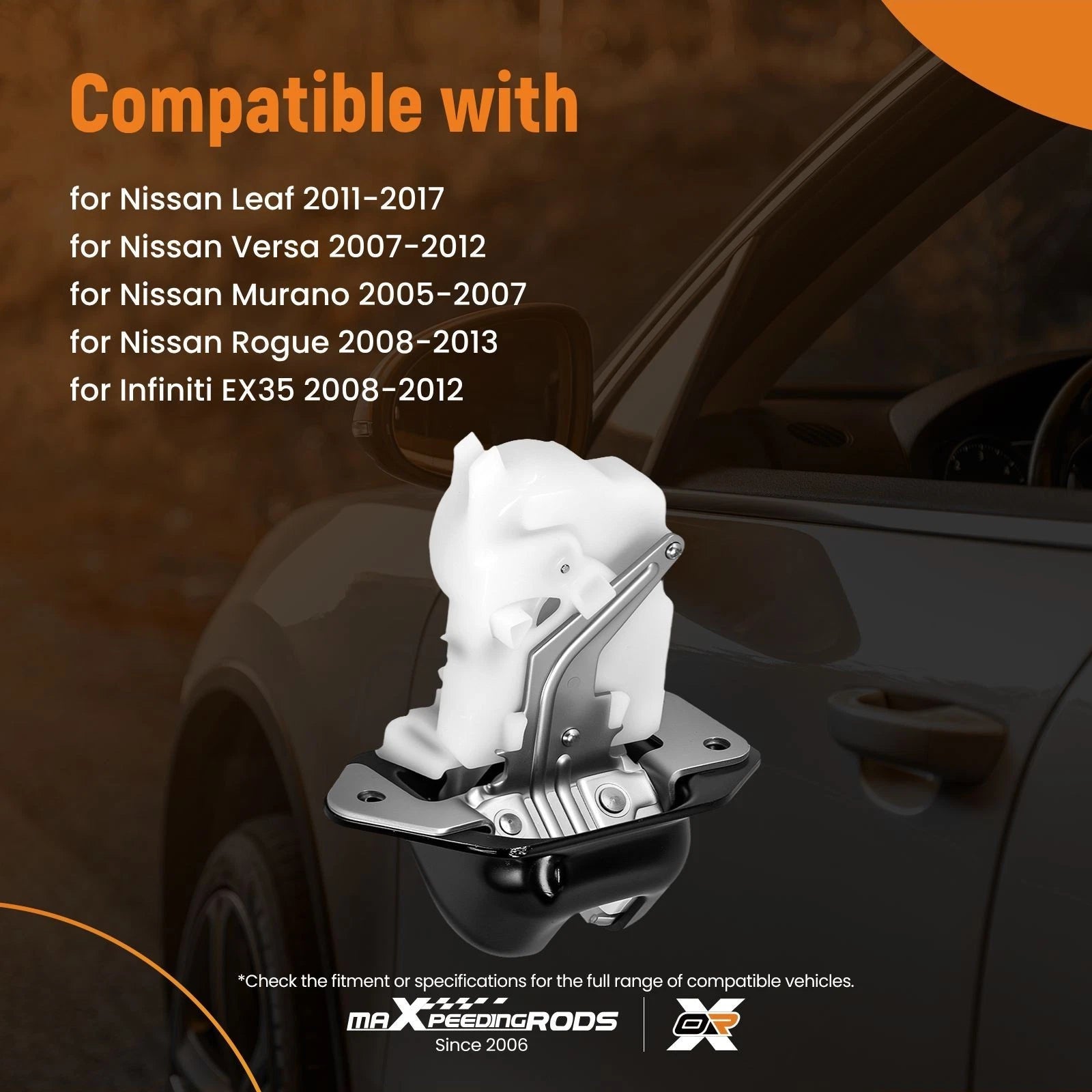 Trunk Hatch Tailgate Lock Actuator for Nissan Murano Versa Leaf (2003–2023) 90502ZN90A