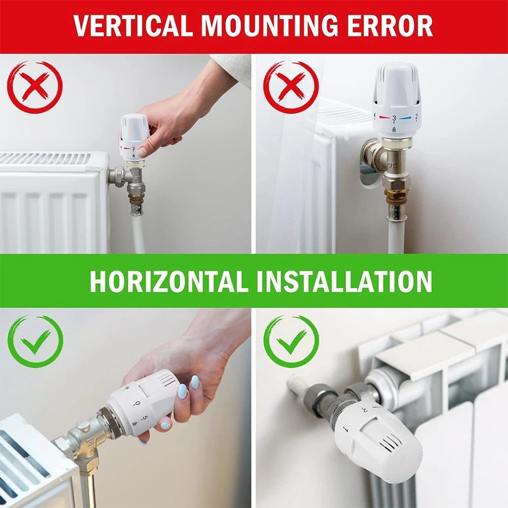 Thermostat Radiator Valve for Automatic Heating Control