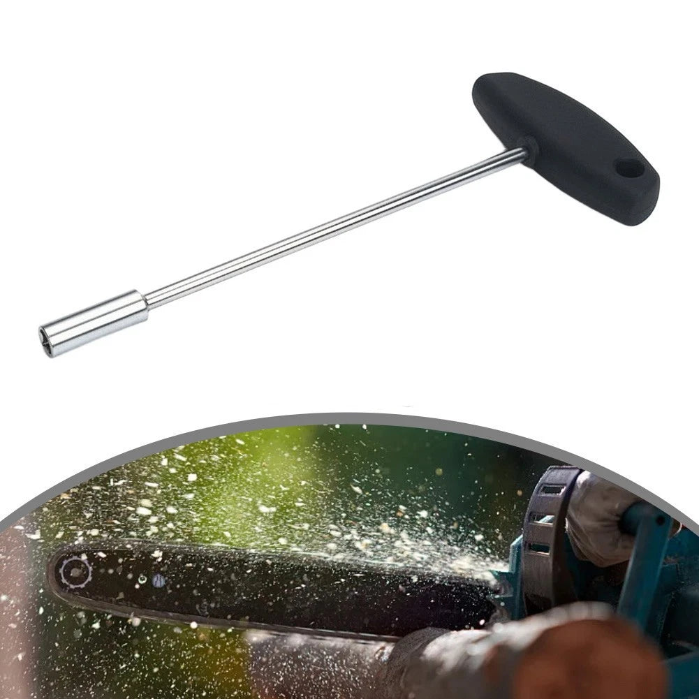 8 Inch T Handle 8mm Socket Wrench for Chainsaws, Hedge Trimmers, Blowers