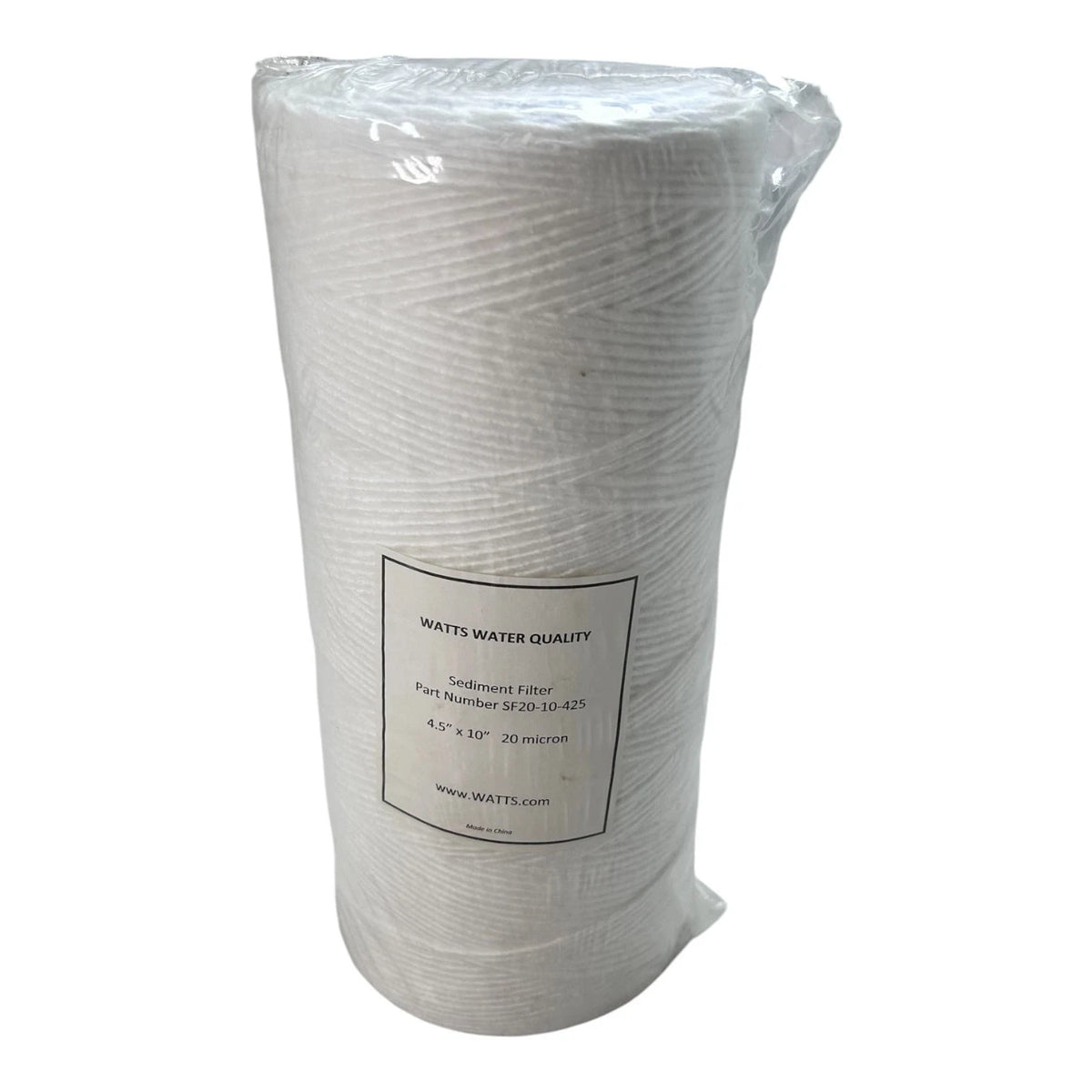 Water Sediment Filter 20 Micron for Watts SF20-10-425 (4.5'' x 10'')