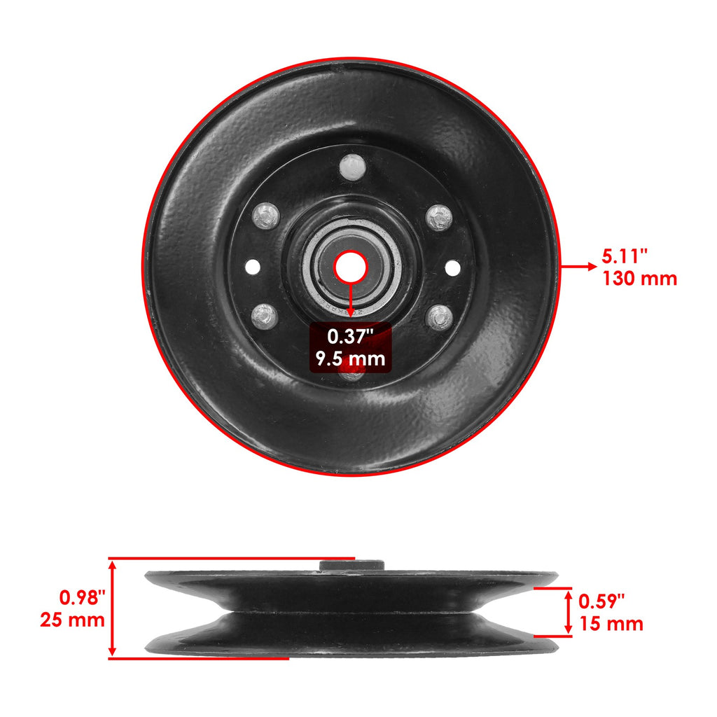 Idler Pulley Replacement for Scag Sabre Tooth Tiger 48 Inch (2010–2018)