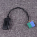 Bluetooth AUX Stereo Cable Adapter for Renault Clio Kangoo Megane (2000–2023)