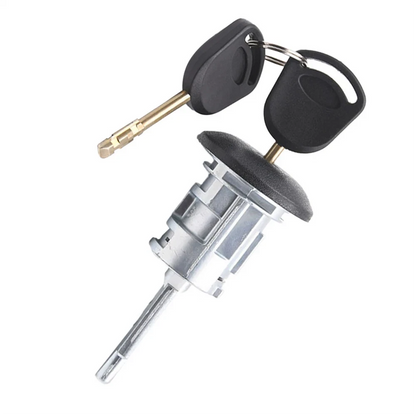 Front Right Door Latch Lock Barrel w/ 2 Keys for Ford Transit (2000–2014)