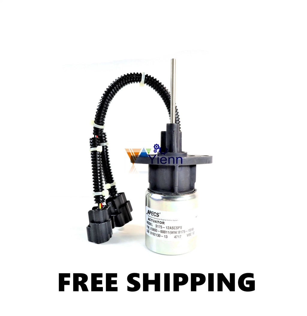 Engine Stop Solenoid for Kioti CK2510 (E5800-60011)