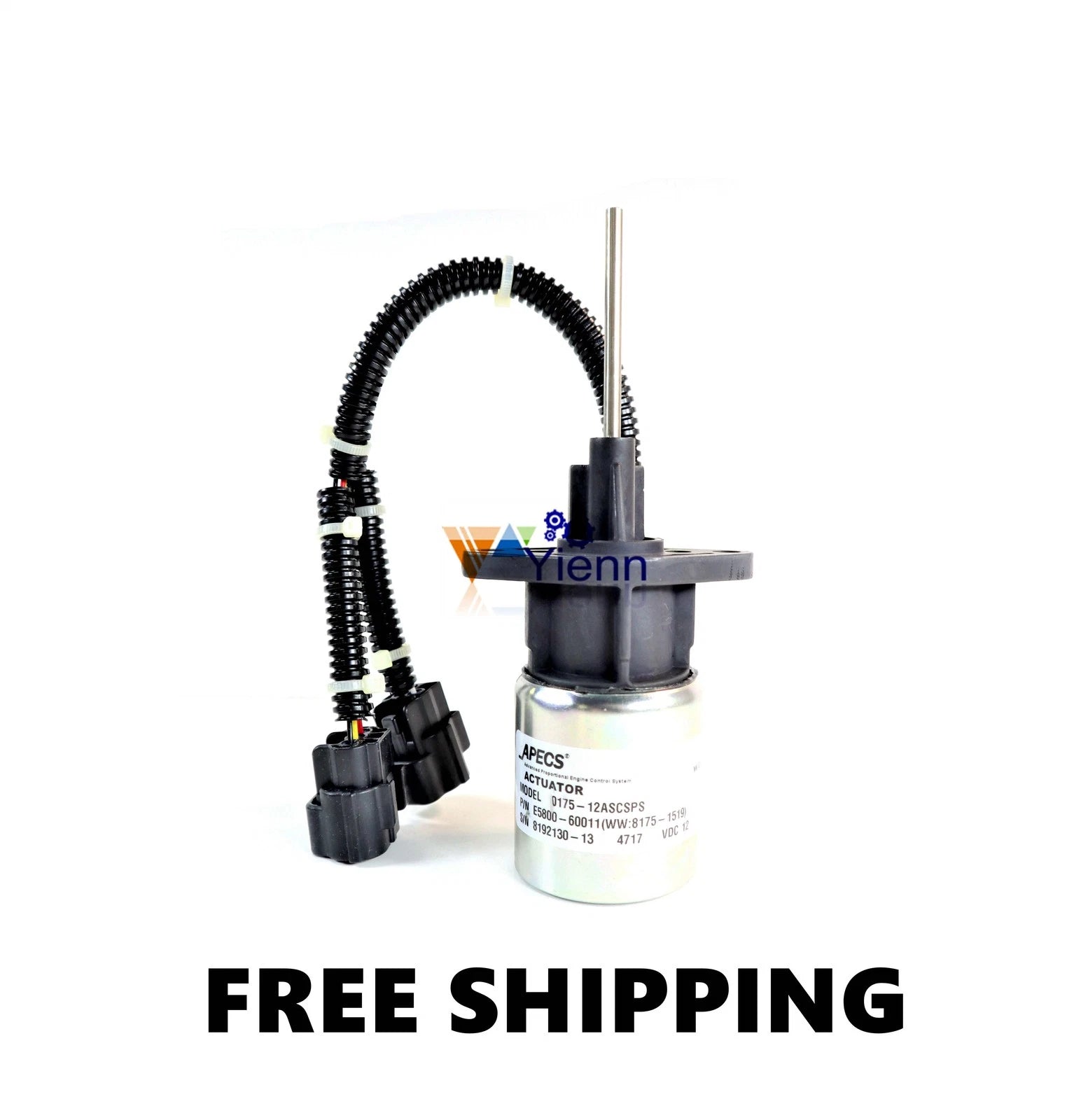 Engine Stop Solenoid for Kioti CK2510 (E5800-60011)