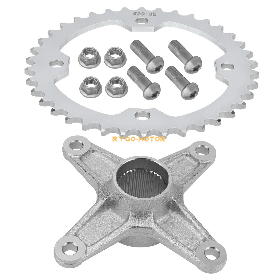 Rear Axle Sprocket & Mount Hub Collar Kit for Yamaha Raptor 250 350 (2004–2013)