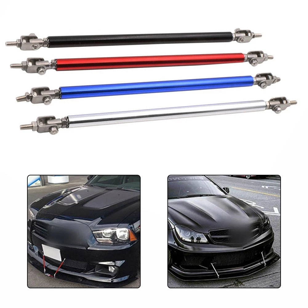 2X Adjustable Front Bumper Lip Splitter Support Rods for Universal Fit (2010–2023)
